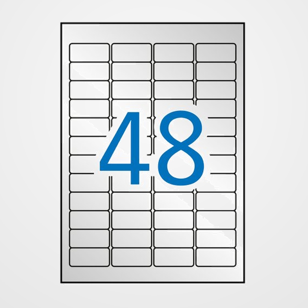 ETIQUETAS ADH.IMPR.APLI A4 METALIZADAS 100h PLATA 457x212 mm (12973)