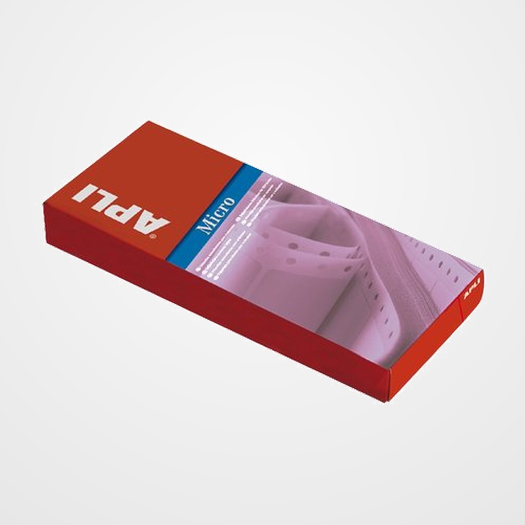 ETIQUETAS ADH.IMPR.CONTINUO APLI CAJA 167h SALIDA 1 BLANCAS  88,9x23,3 mm 2.004 uds.(00821)