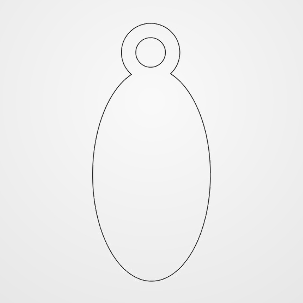 [18801508] ETIQUETAS MANUALES COLGANTES con HILO APLI  11x24 mm CAJA 1.000 uds. (00382) OVALADA