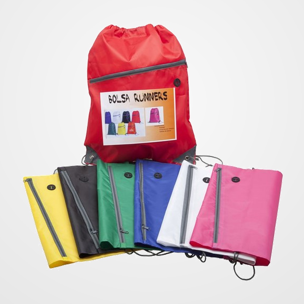 [11001073] BOLSA IBERPLAS RUNNER C/BOLSILLO  CASCOS COLORES SURTIDOS