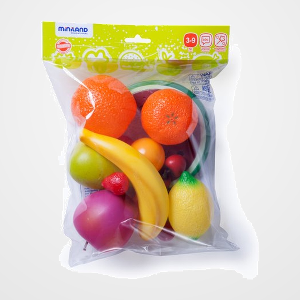 BOLSA MINILAND 15 PIEZAS DE FRUTA SURTIDA