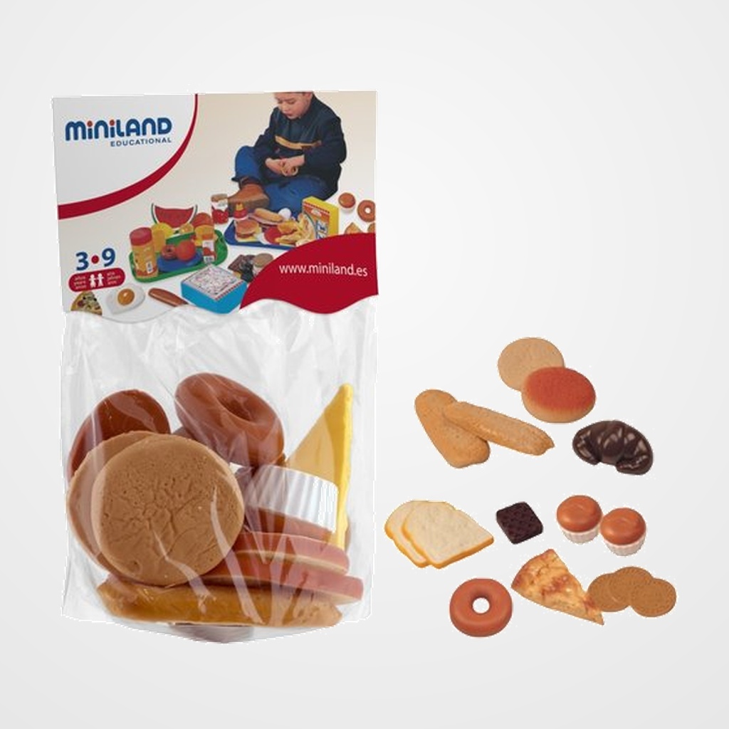 BOLSA MINILAND 15 PIEZAS DE REPOSTERIA SURTIDO