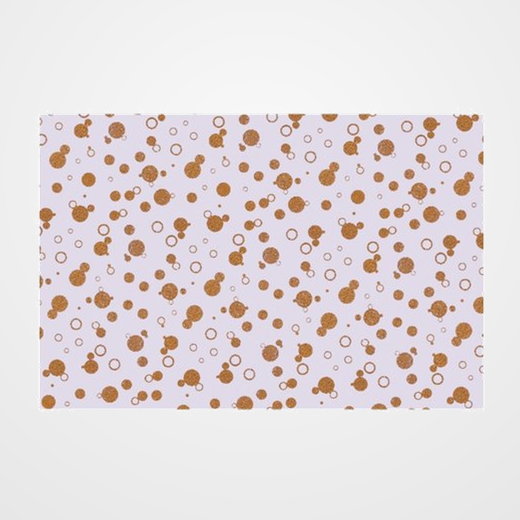 GOMA EVA APLI HOJA 40x60 cm IMPRESA PURPURINA ROMBO AZUL PAQUETE de 3