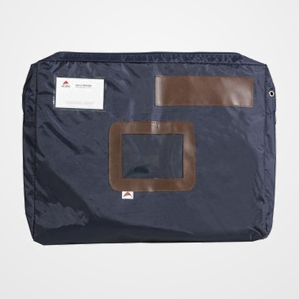BOLSA VALIJA ALBA NYLON IMPERMEABLE 42x32x5 cm AZUL