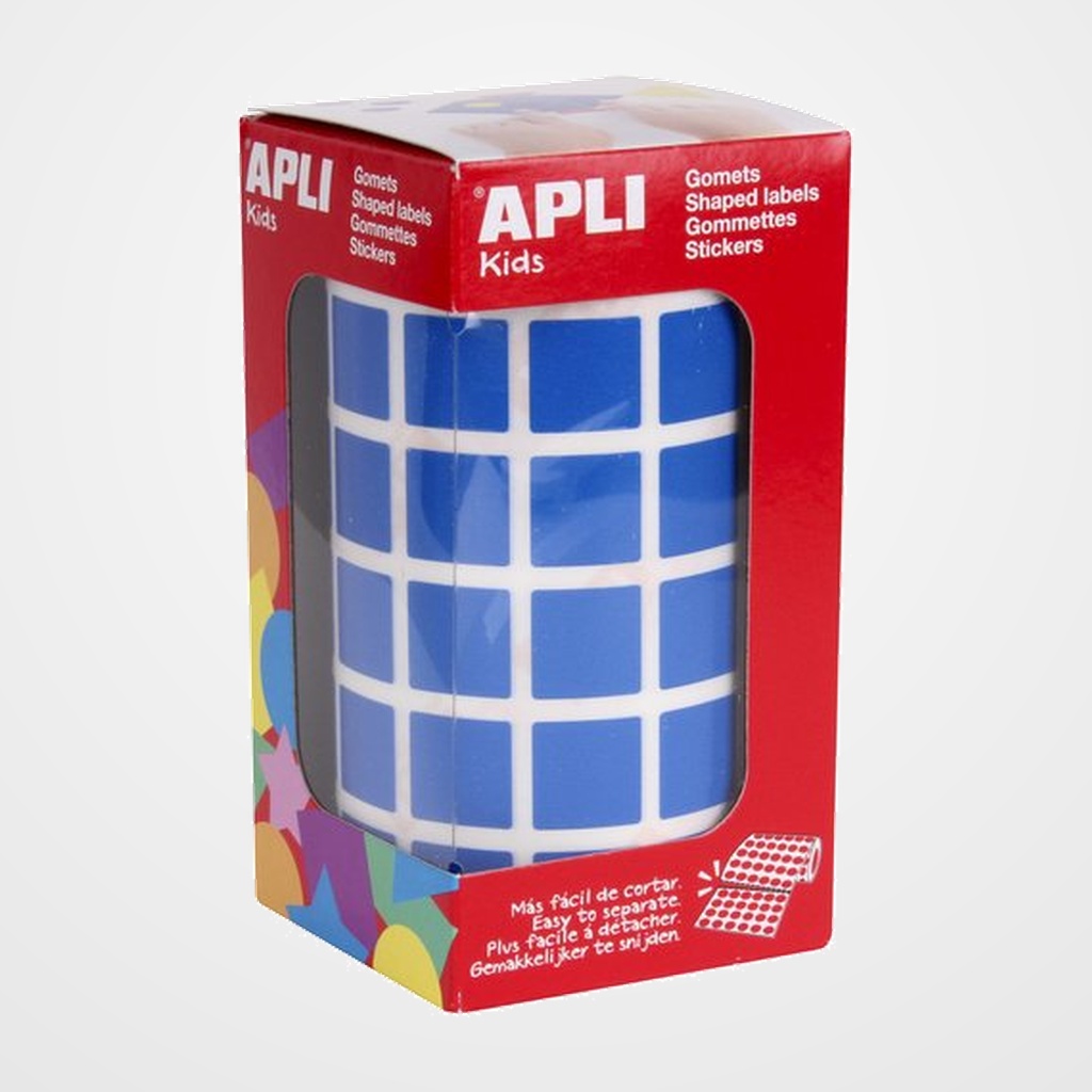 GOMETS APLI ROLLO 59h CUADRADO 15 mm AZUL 2.832 uds. (12476)