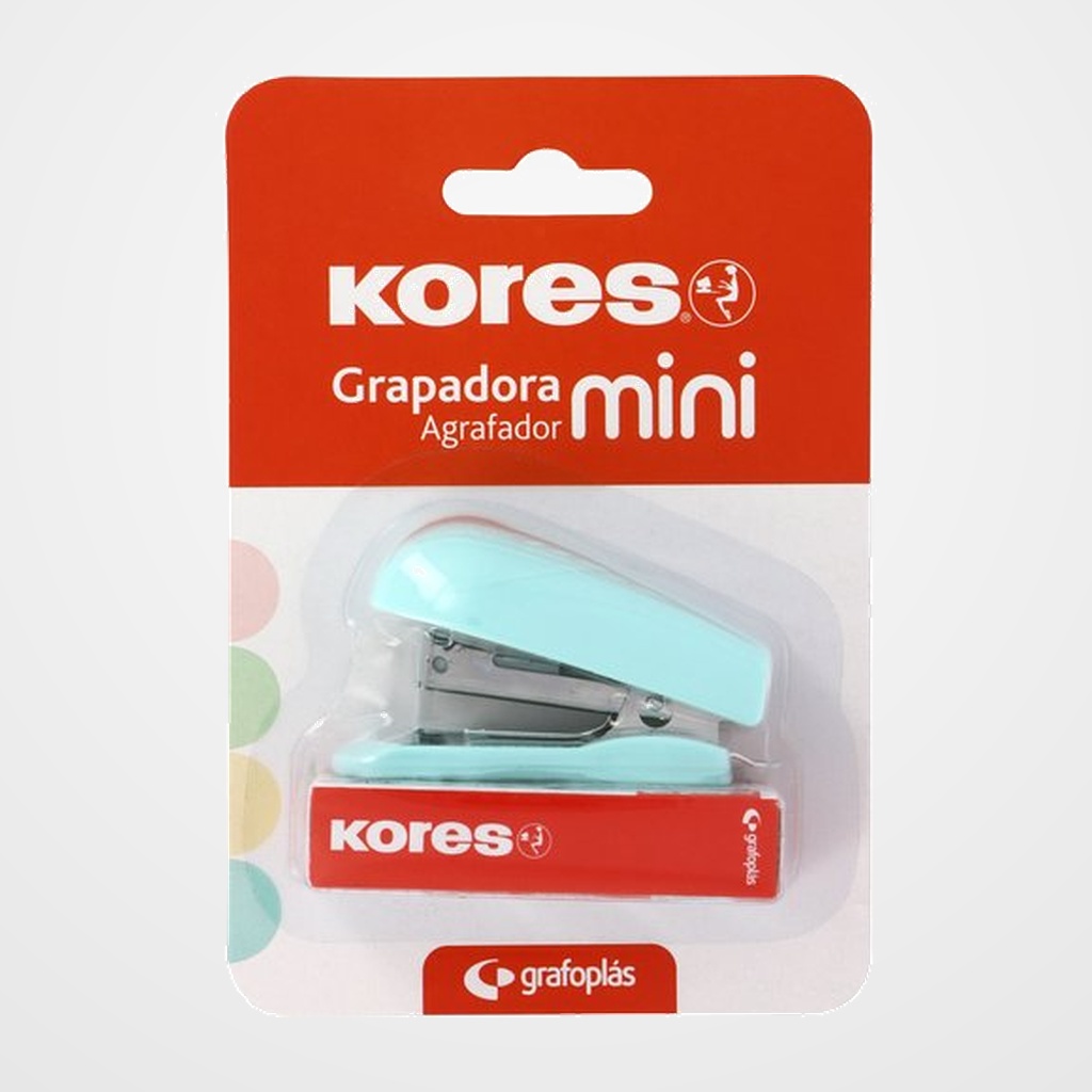 [12901695] GRAPADORA KORES MINI (12h) AZUL SOFT (BLISTER)
