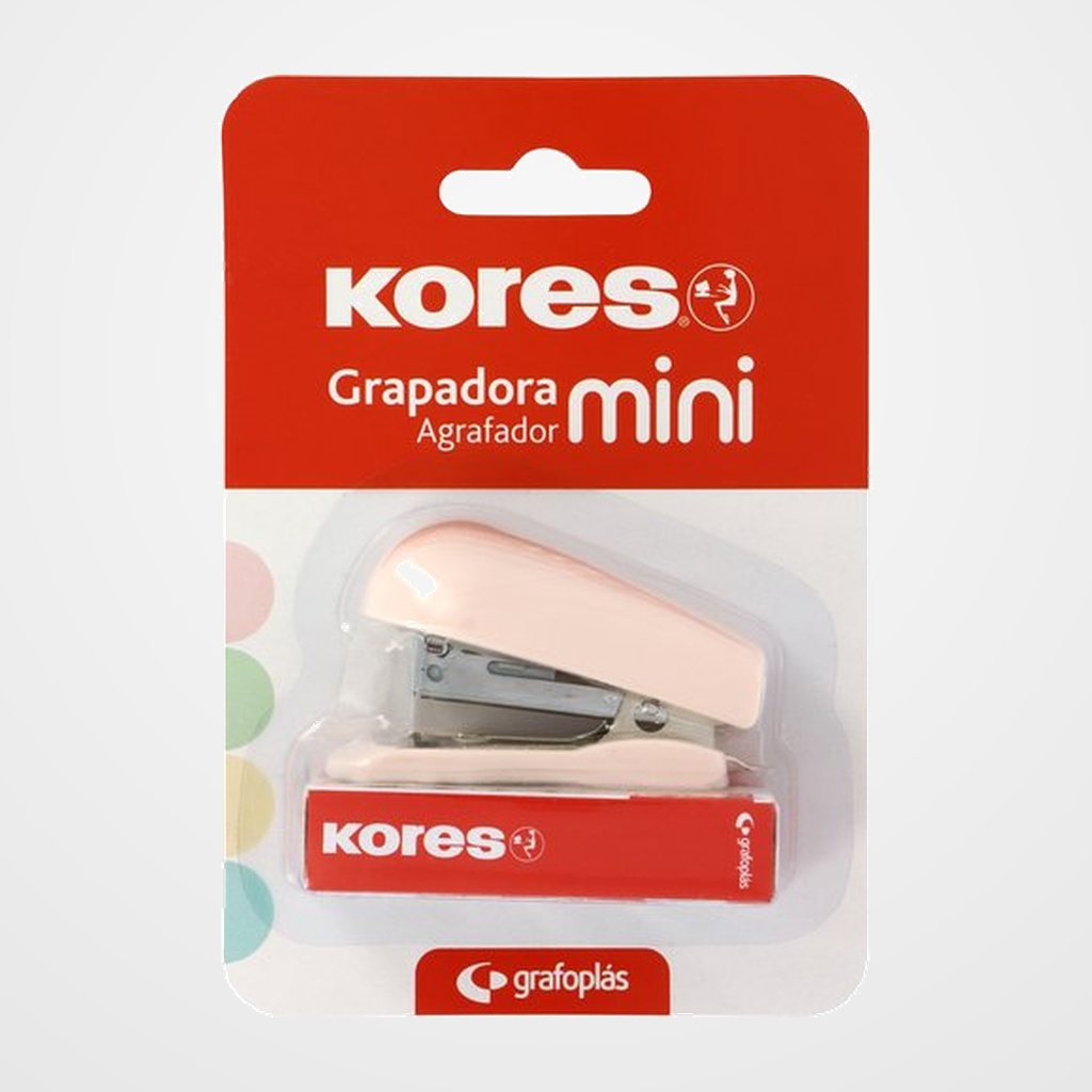 [12901697] GRAPADORA KORES MINI (12h) ROSA SOFT (BLISTER)