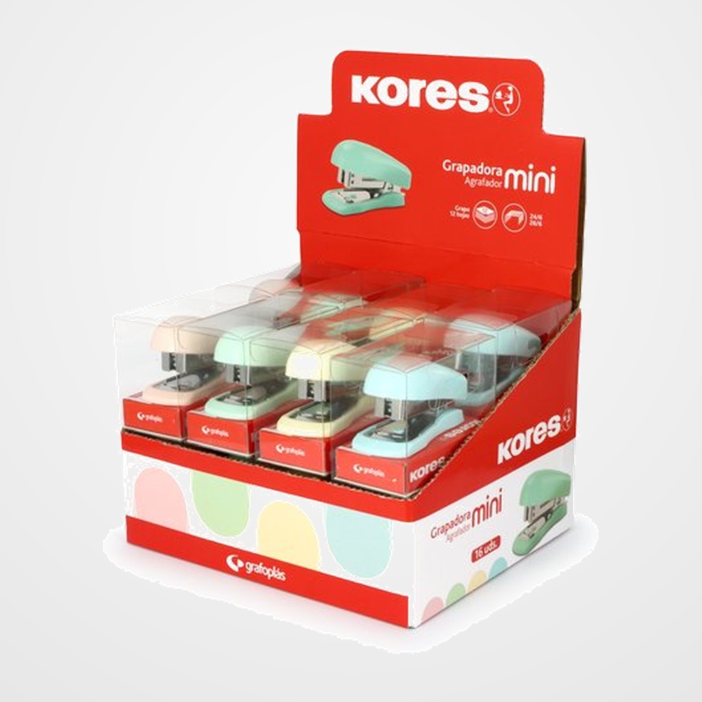 GRAPADORA KORES MINI (12h) SOFT SURTIDO