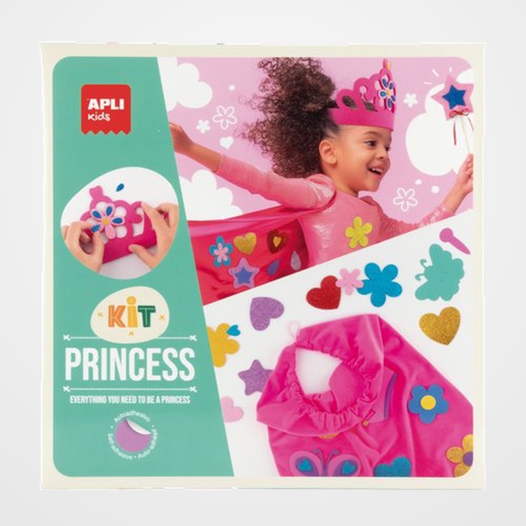 KIT APLI KIDS DIY DISFRAZ PRINCESA