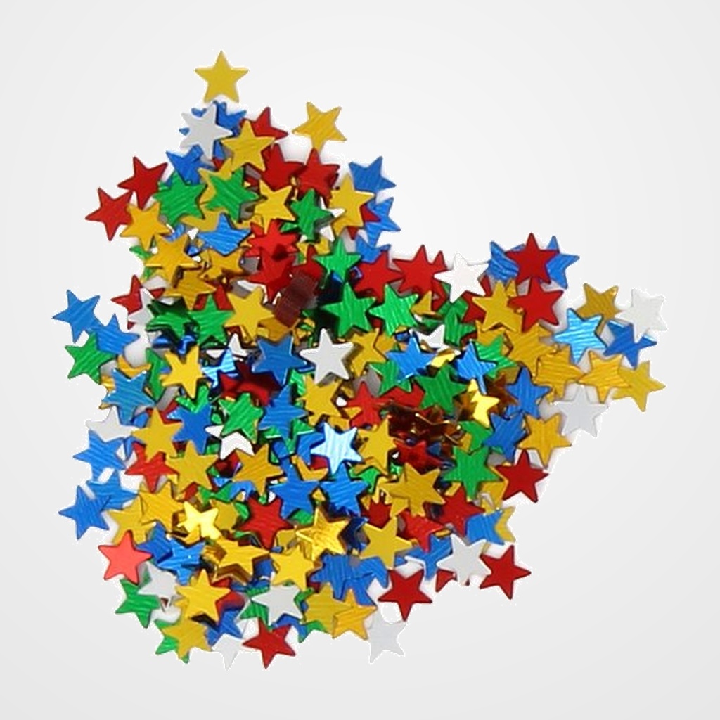 [25201349] LENTEJUELAS FIXO KIDS 20GR. ESTRELLAS SURTIDO