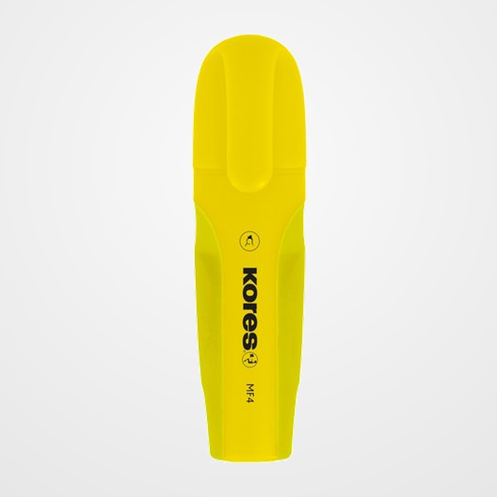[10206462] MARCADOR FLUOR KORES MF4 AMARILLO
