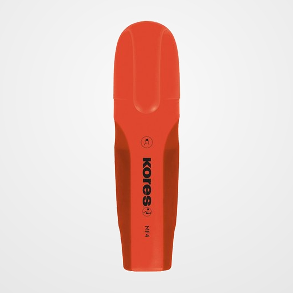 MARCADOR FLUOR KORES MF4 NARANJA