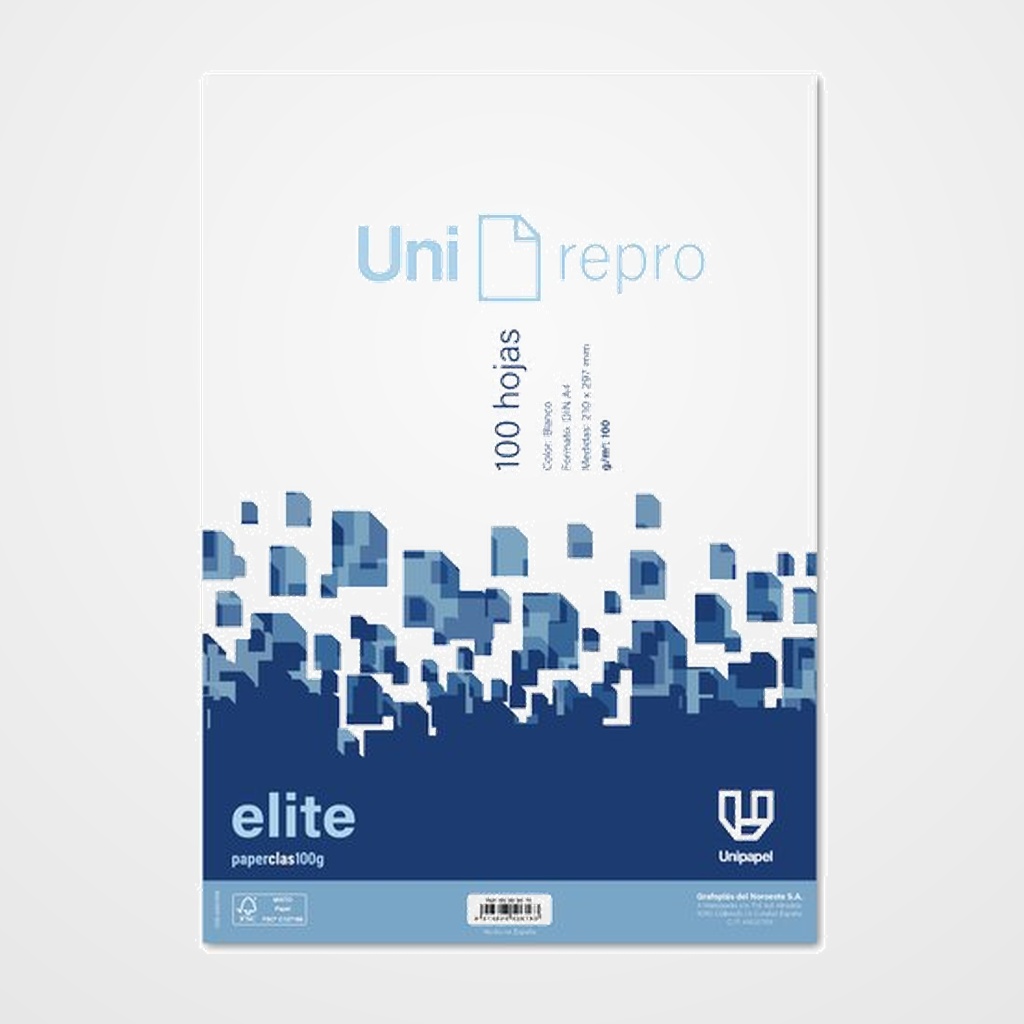 [12701720] PAPEL A4 UNIREPRO 100g 100h ELITE