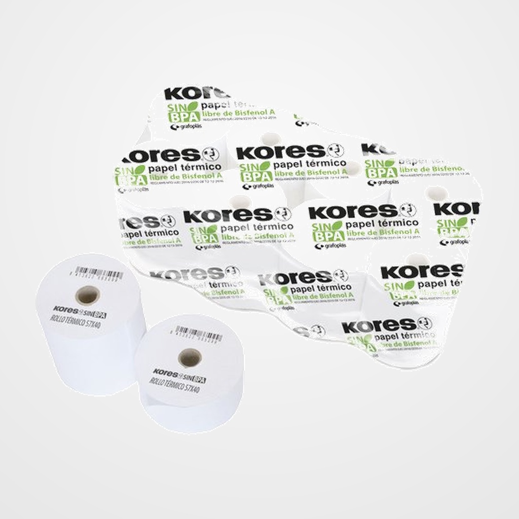 [12701180] ROLLOS SUMADORA TERMICO KORES  57 X 60 X 12