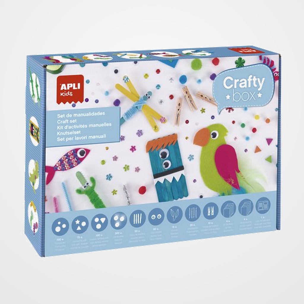 SET DE MANUALIDADES APLI CRAFTY BOX