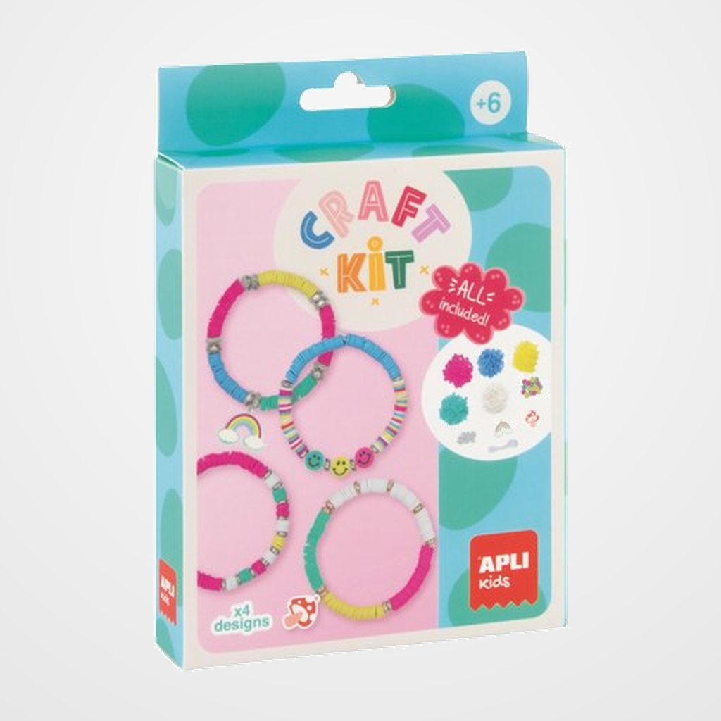SET DE MANUALIDADES APLI KIDS DIY BRAZALETES (+6 años)