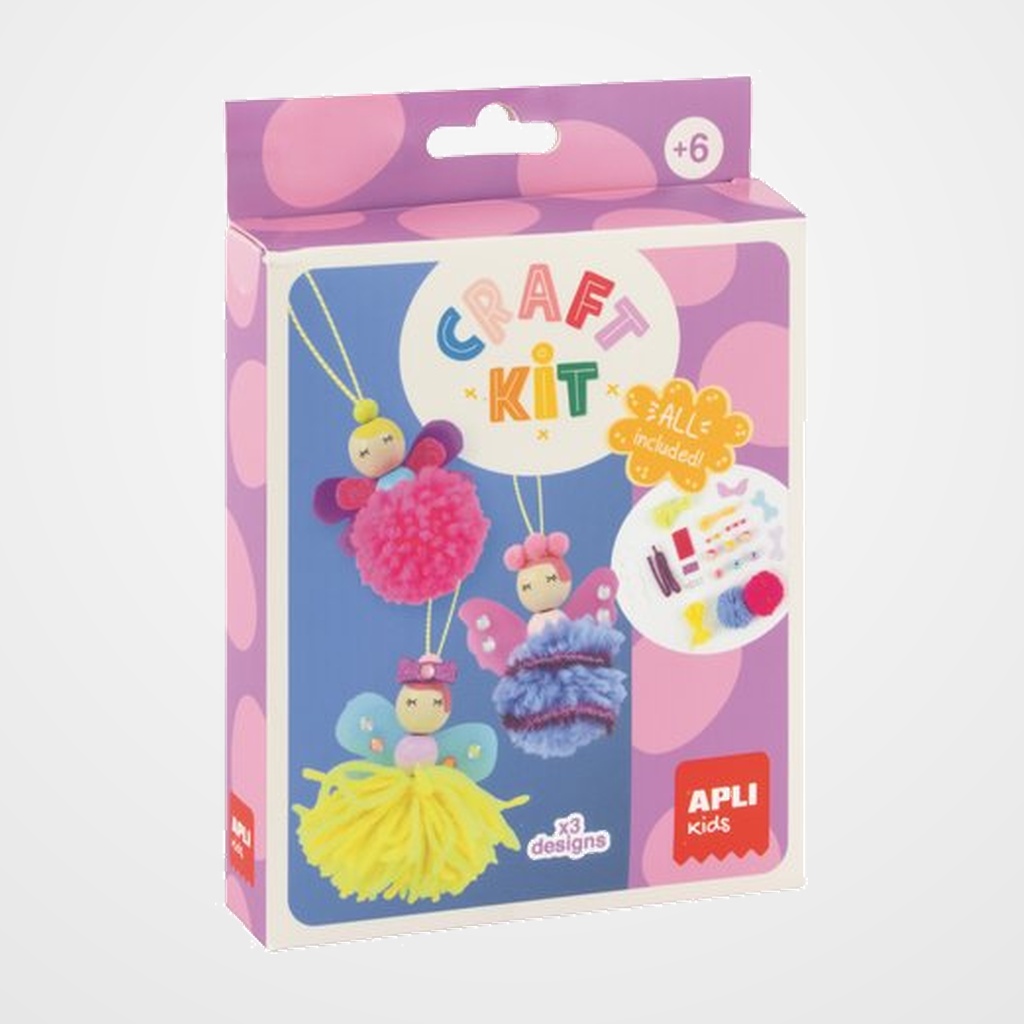 SET DE MANUALIDADES APLI KIDS DIY HADAS (+6 años)