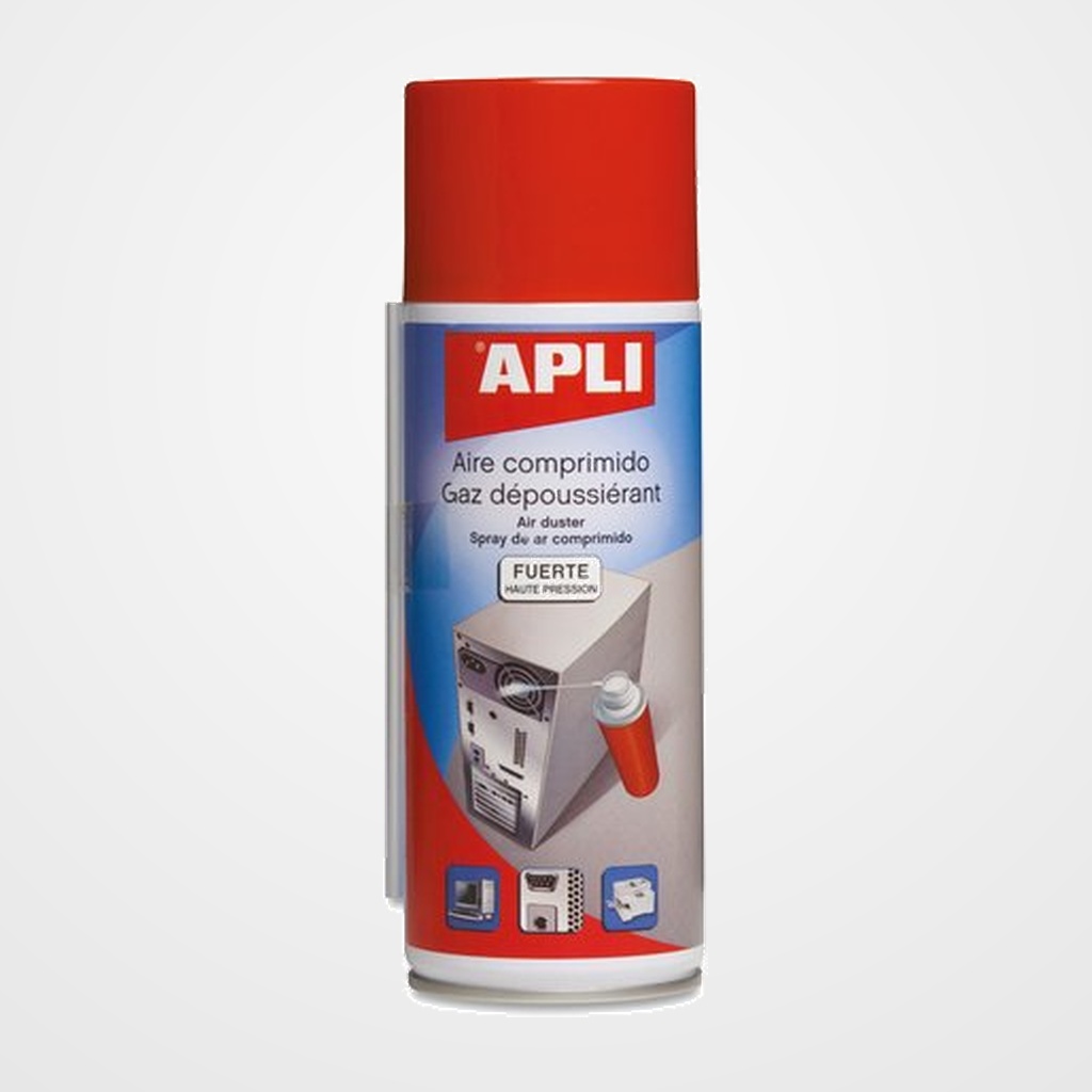 SPRAY DE LIMPIEZA APLI AIRE COMPRIMIDO FUERTE 300 ml. (11298)