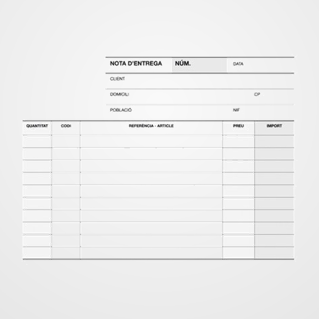 [27001222] TALONARIO CATALAN ENTREGAS APLI A-79 8º APDO DUPLICADO