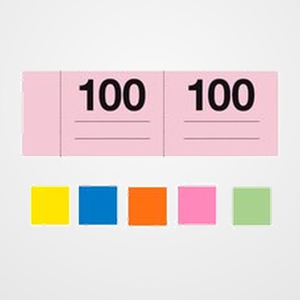 [27001184] TALONARIO GUARDARROPA APLI A-990 150x50 COLORES SURTIDO