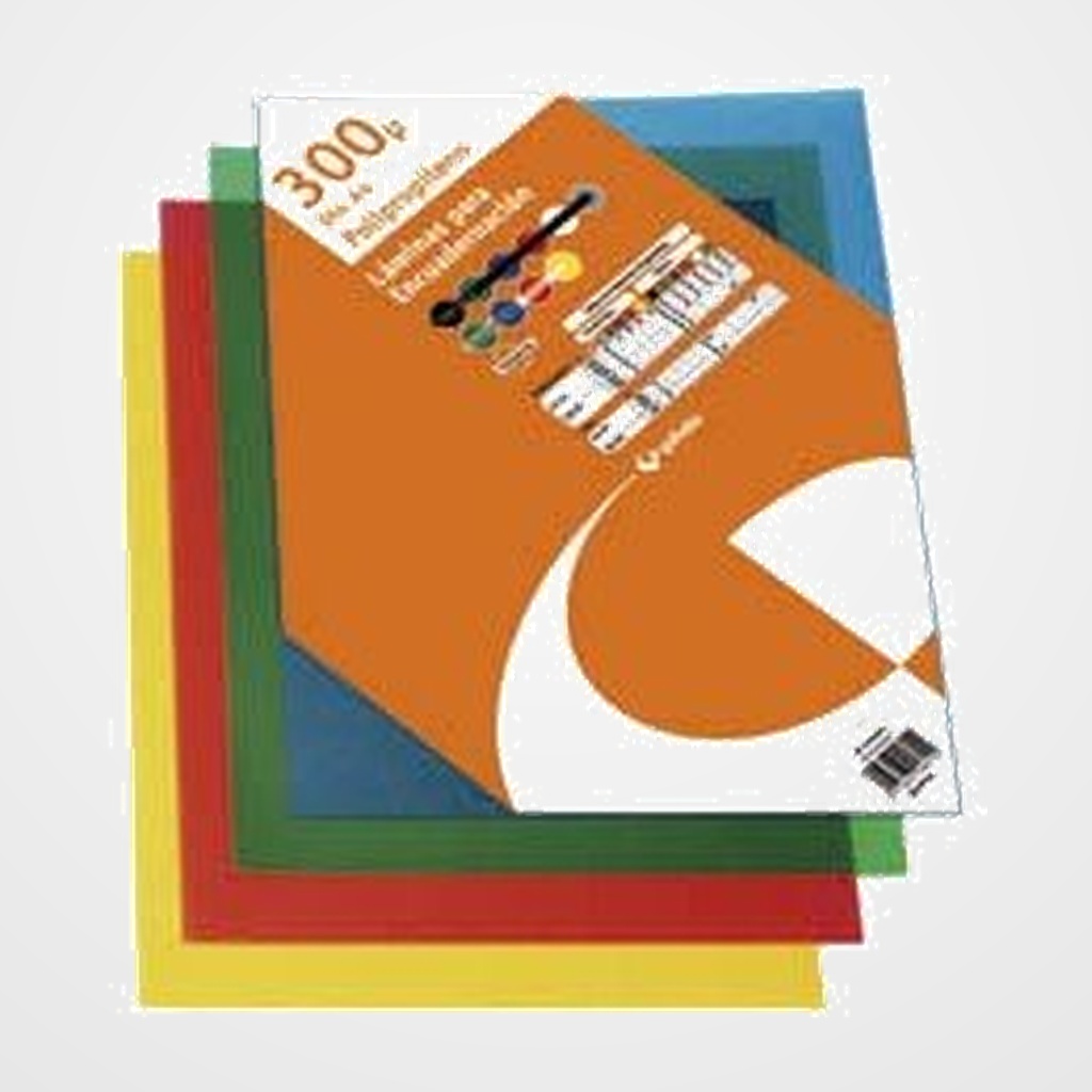 [18103394] TAPA de ENCUADERNAR GRAFOPLAS A4 0,3 mm PP TRANSLUCIDO AZUL CAJA de 100