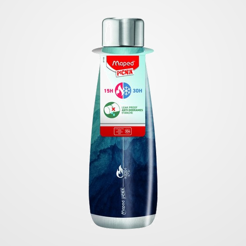 [28101116] BOTELLA MAPED CONCEPT ACERO INOXIDABLE TERM. 500ml WATER
