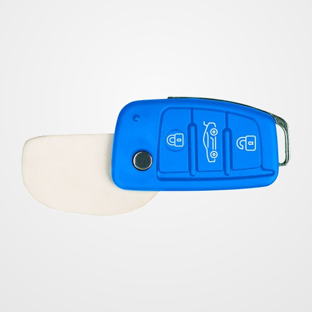 GOMA de BORRAR BRUNNEN MANDO DE COCHE AZUL CAJA de 12