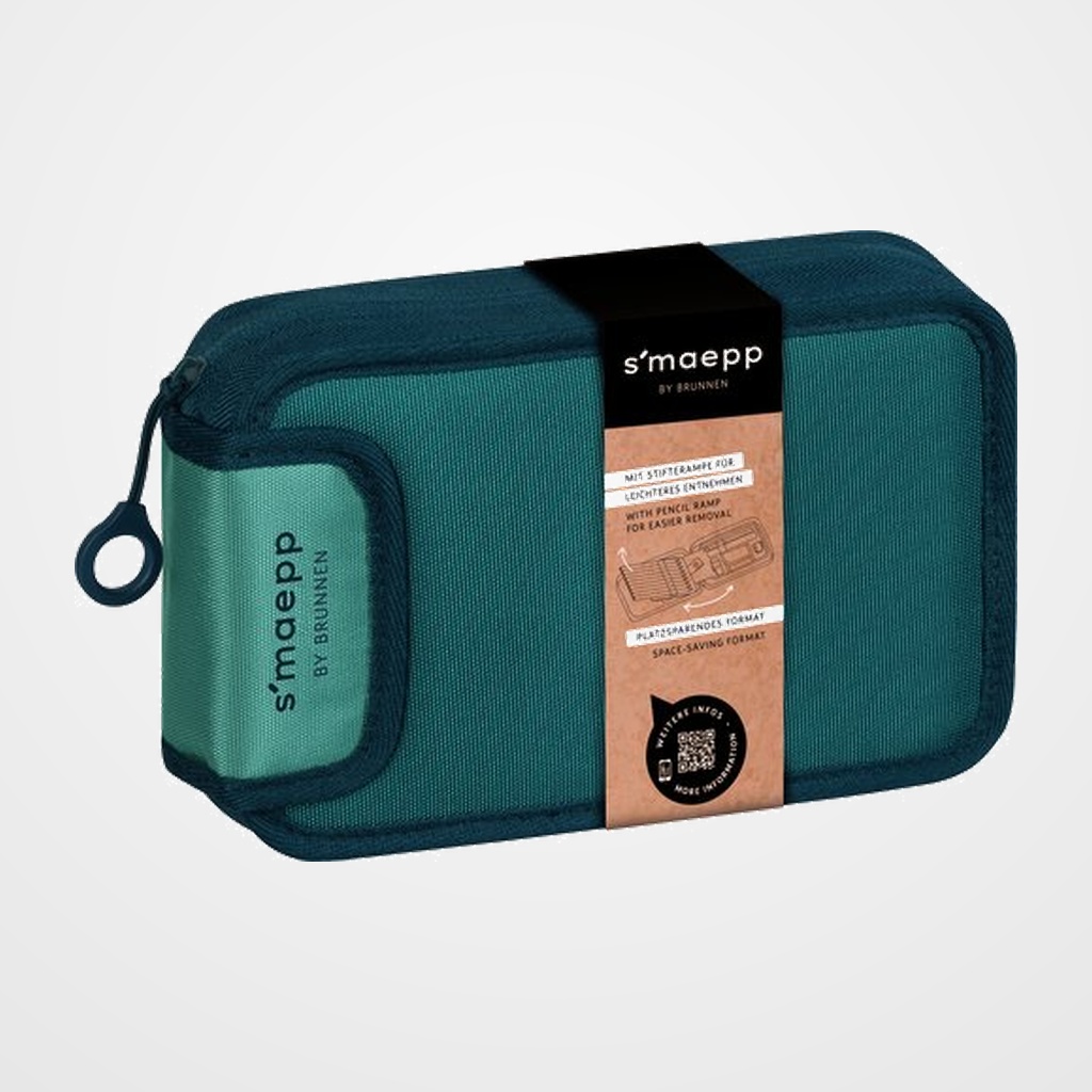 [11302559] PLUMIER BRUNNEN CON CONTENIDO 1 CREMALLERA AZUL PETROLEO