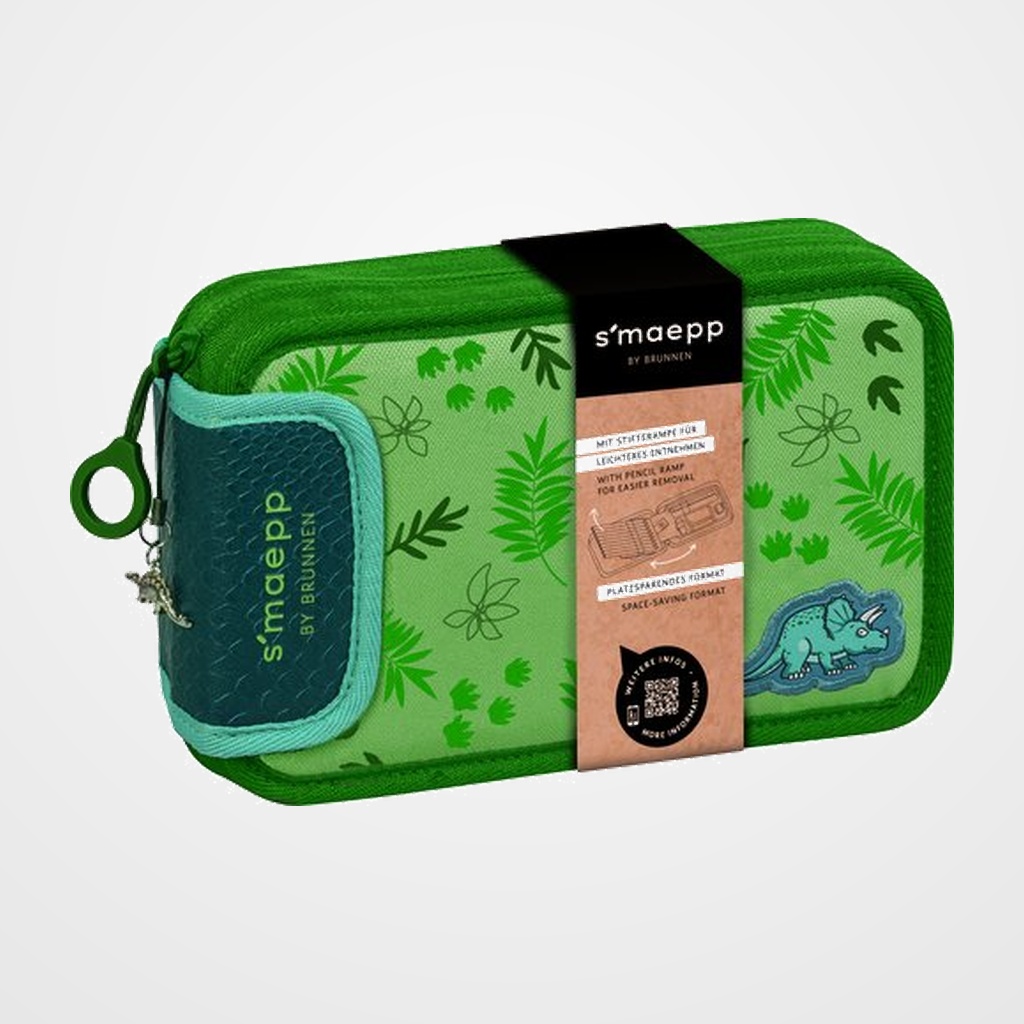 PLUMIER BRUNNEN CON CONTENIDO 1 CREMALLERA DINO