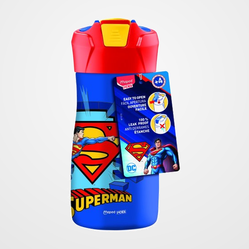 BOTELLA MAPED SUPERMAN 430ml  INOX