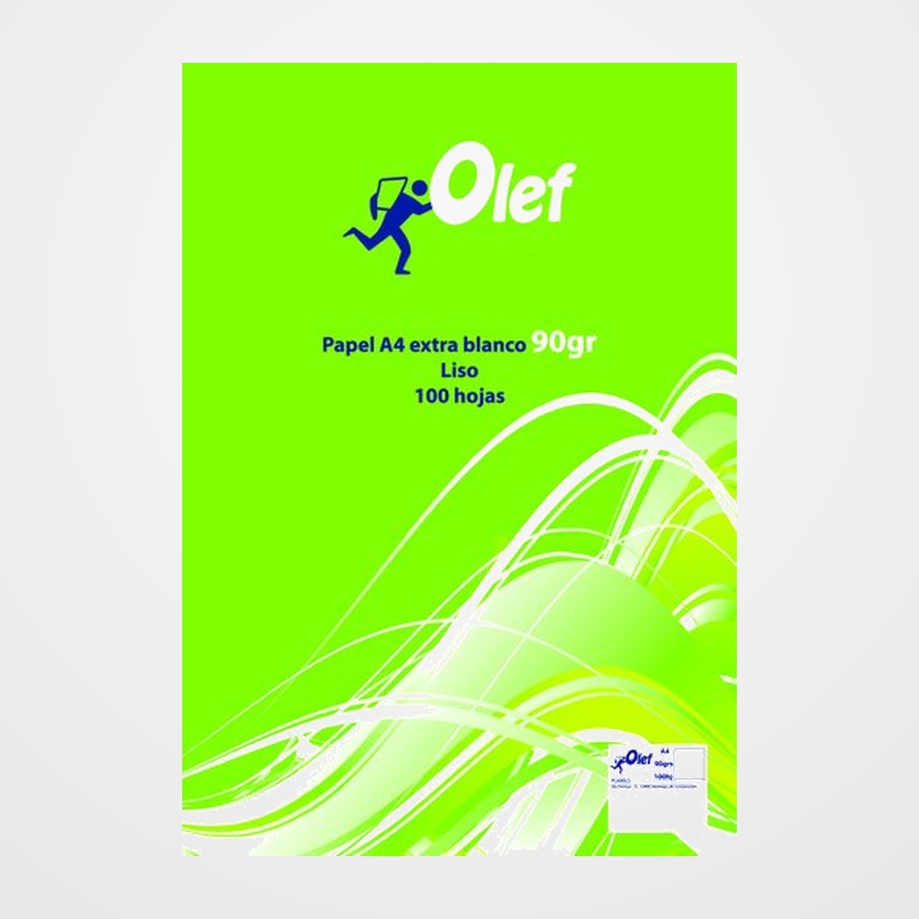 [12701341] PAPEL A4 OLEF/PACSA  90g 100h LISO