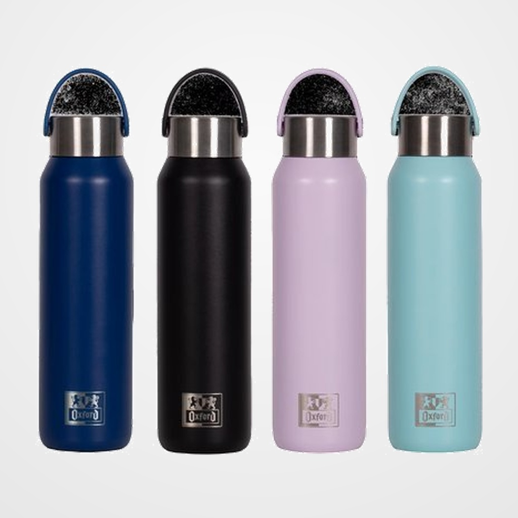 BOTELLA TERMO OXFORD B-2GO 60 CL. SURTIDO (4 col.)