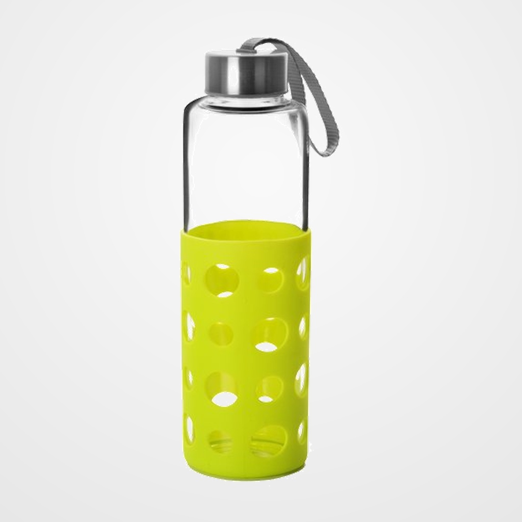 BOTELLA VIDRIO IBILI LAKE 500ml BOROSILICATO VERDE