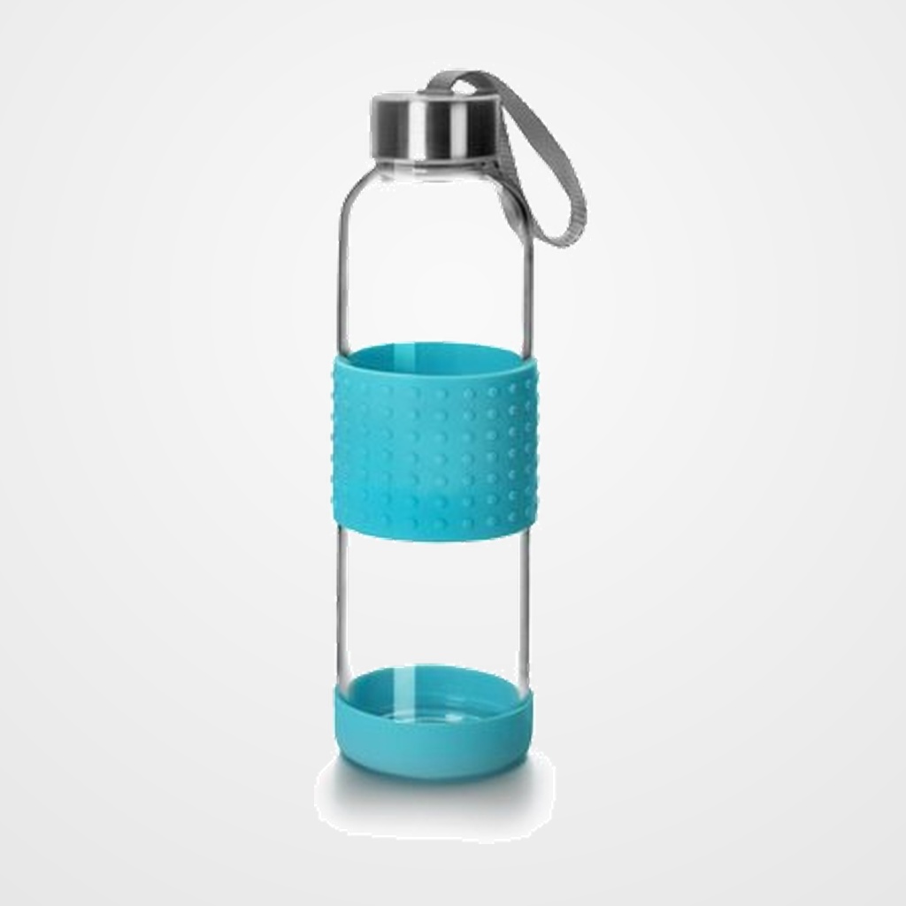 BOTELLA VIDRIO IBILI SKY 500ml BOROSILICATO AZUL