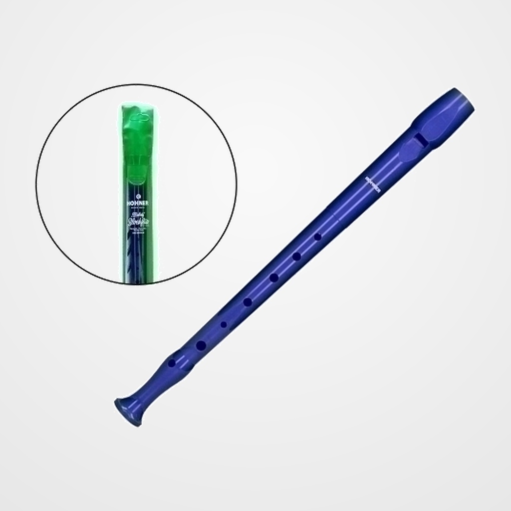 FLAUTAS HOHNER PLASTICO LISA 9508 COLOR AZUL