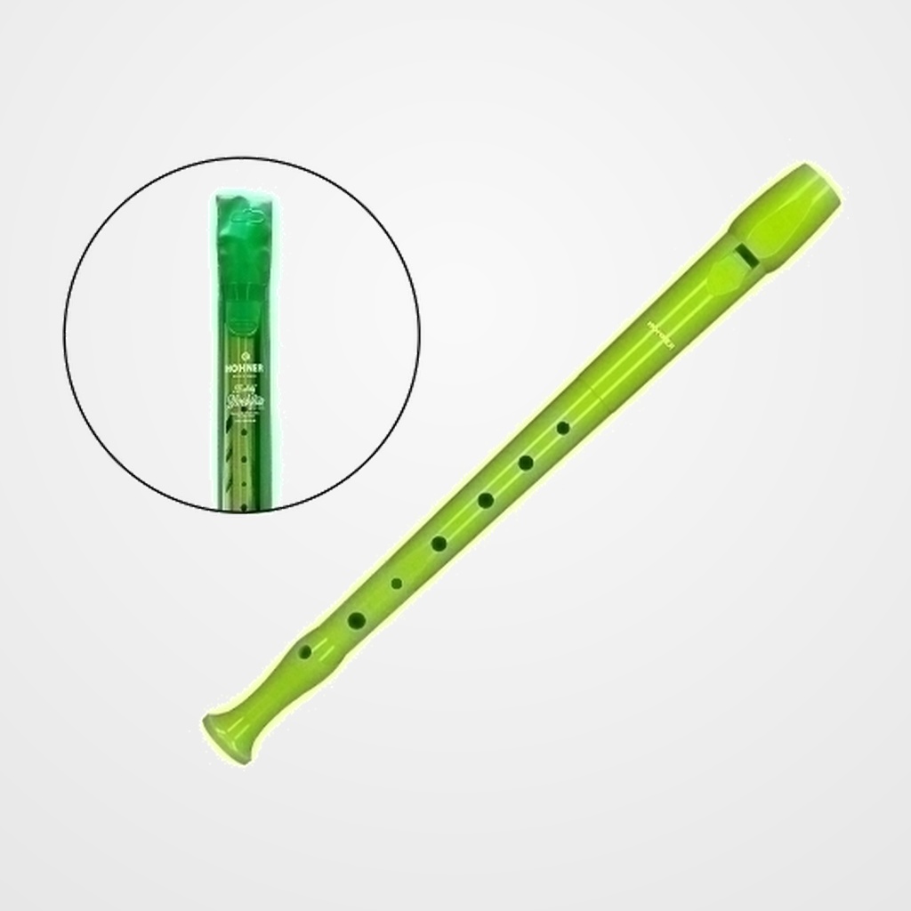 FLAUTAS HOHNER PLASTICO LISA 9508 COLOR VERDE