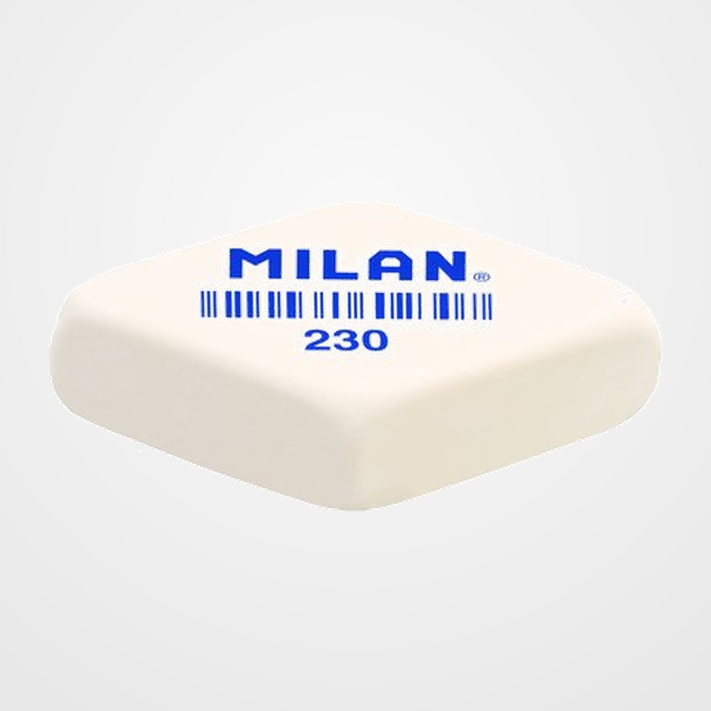 GOMA de BORRAR MILAN MIGA DE PAN 230 ROMBOIDE  (ud.)