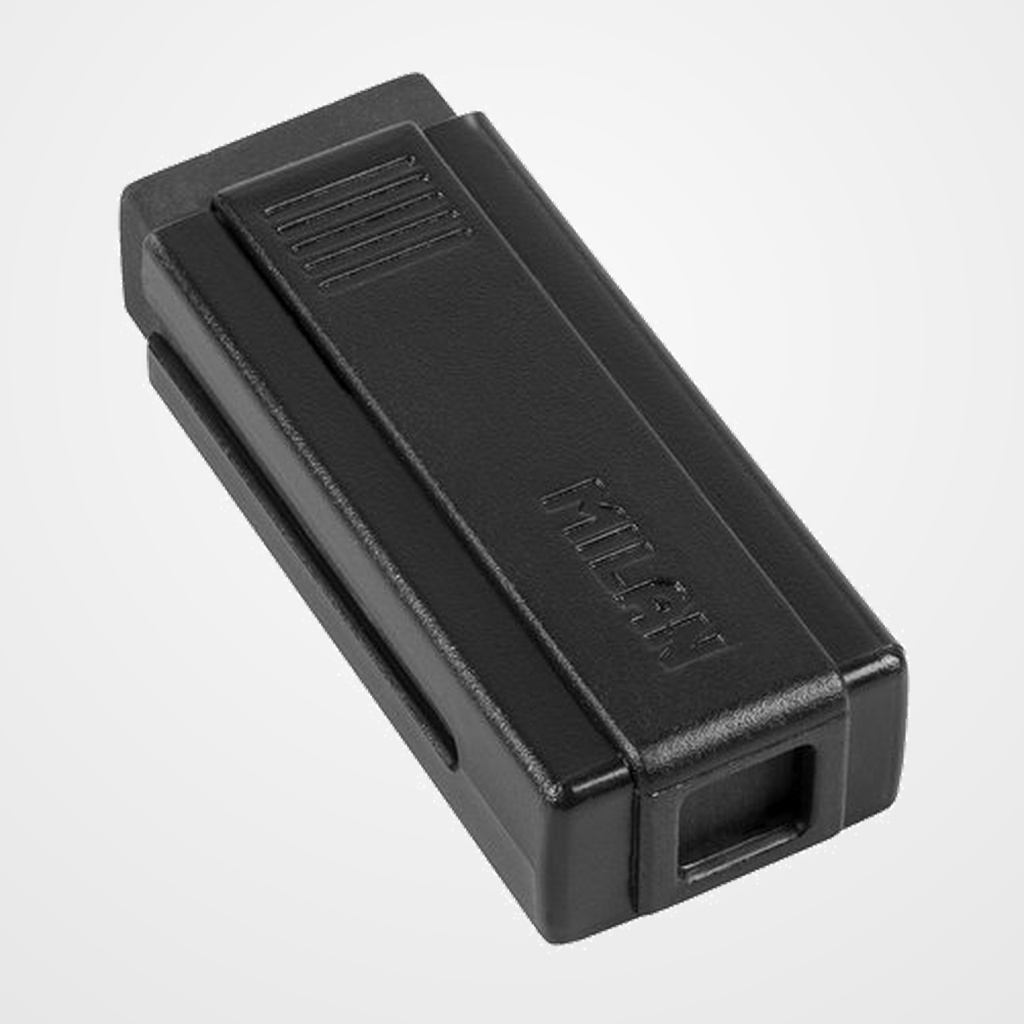 GOMA de BORRAR MILAN NATA NEGRA 320 SHADOW con FUNDA CAJA de 20