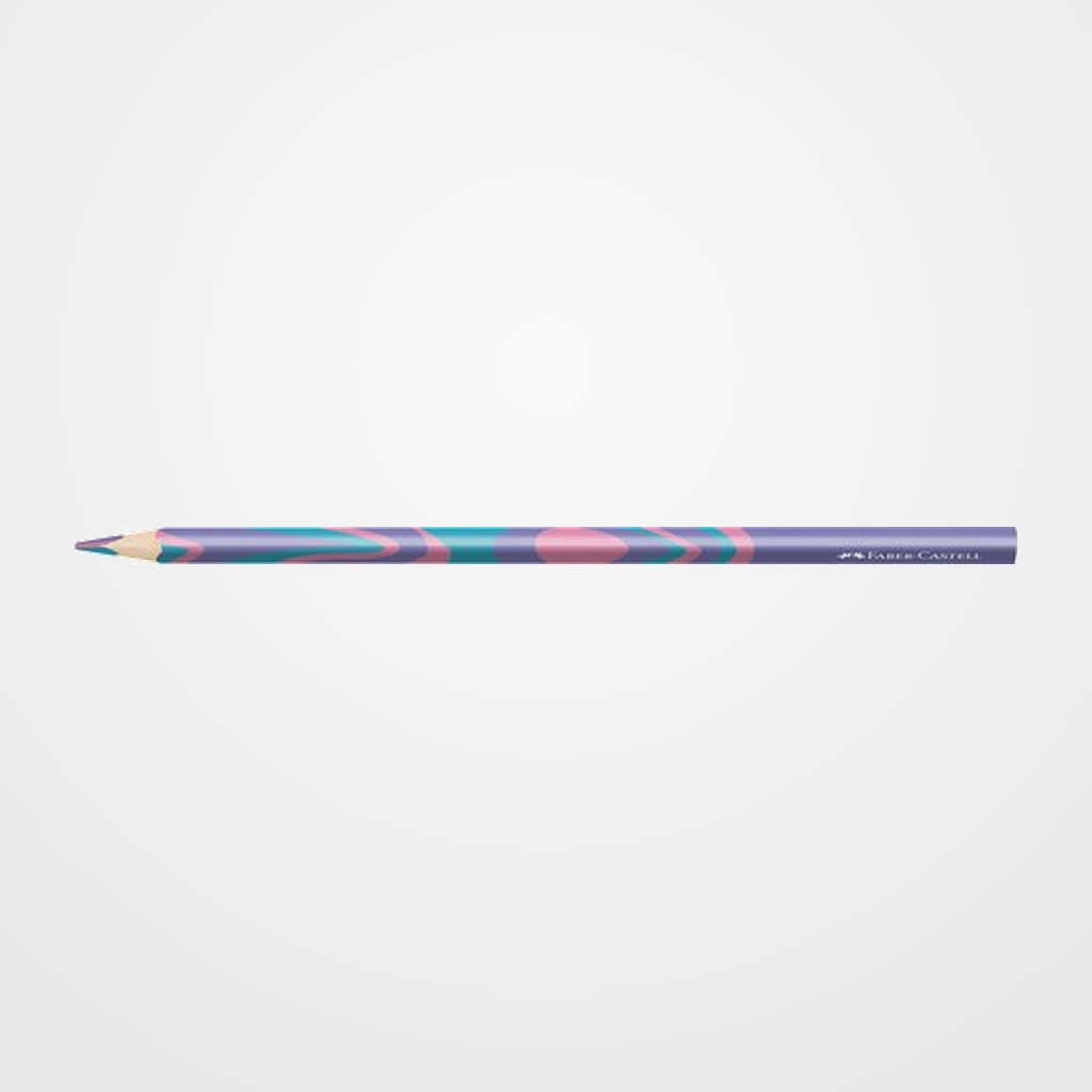 LAPICES de COLORES FABER-CASTELL MINA MULTICOLOR COLORES FANTASIA PASTEL