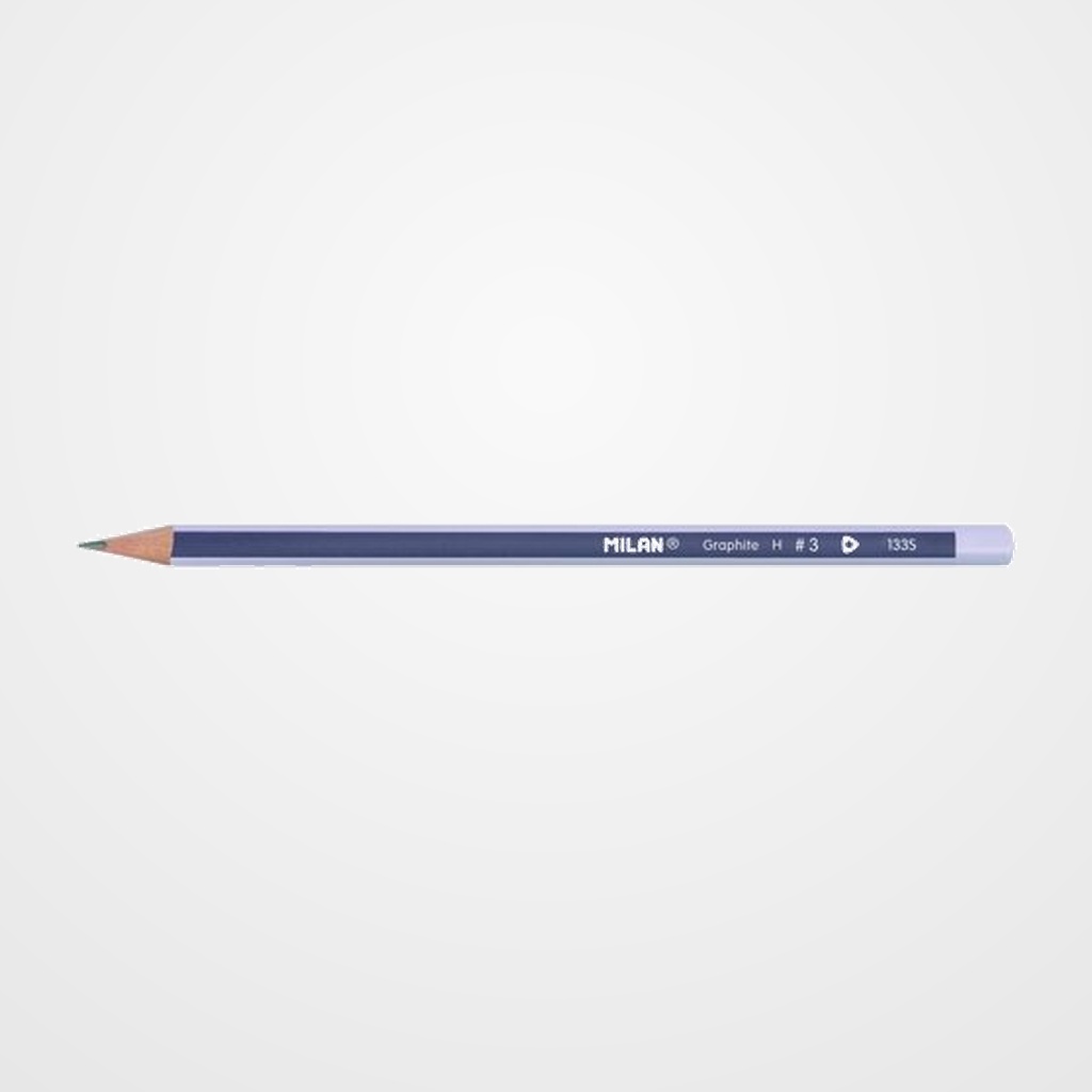 LAPIZ de GRAFITO MILAN TRIANGULAR  Nº3 H