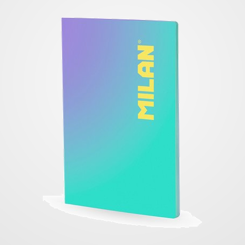 LIBRETA MILAN SUNSET A4 48h HORIZONTAL 95g TURQUESA