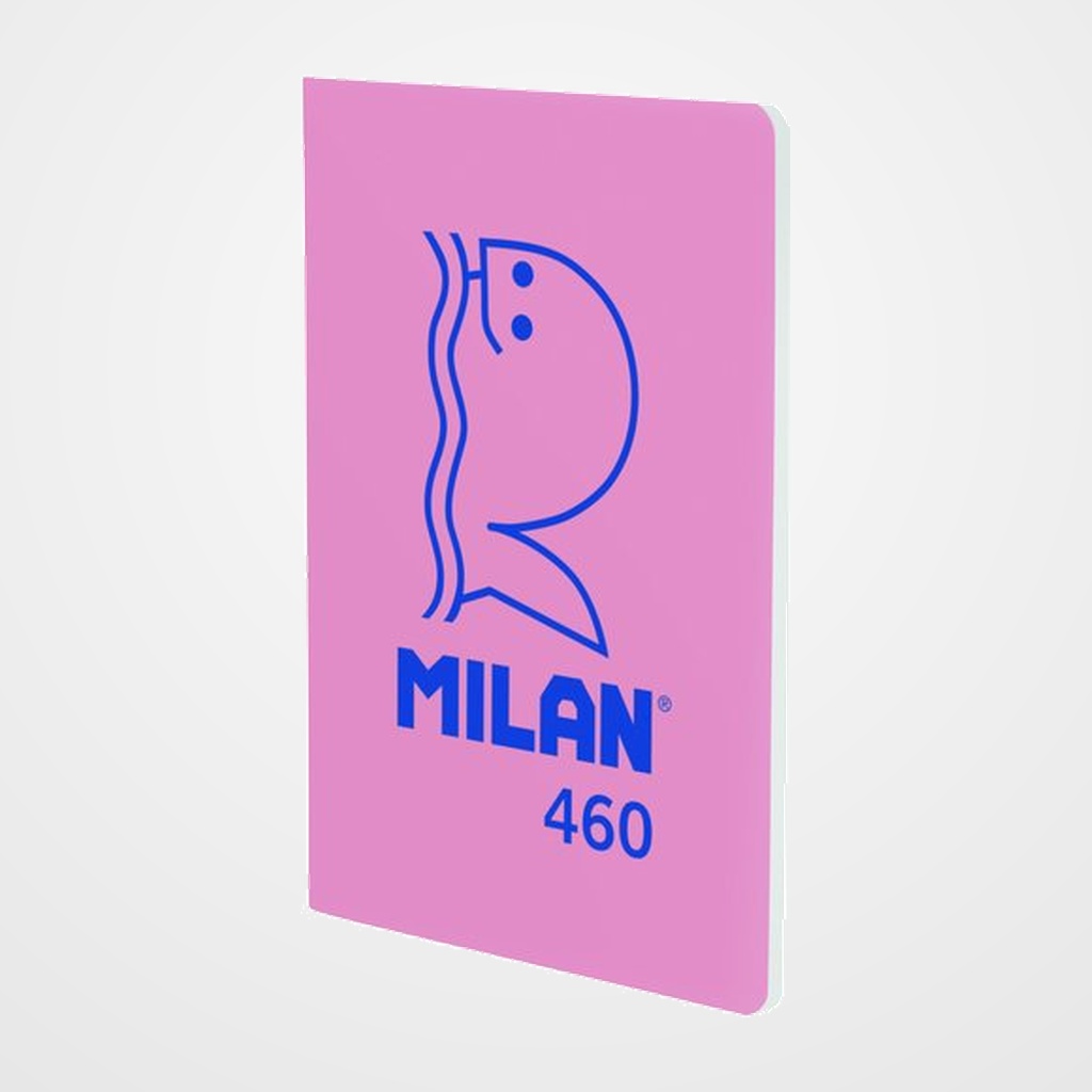 LIBRETA MILAN 460 serie 1918 A5 24h HORIZONTAL 95g ROSA