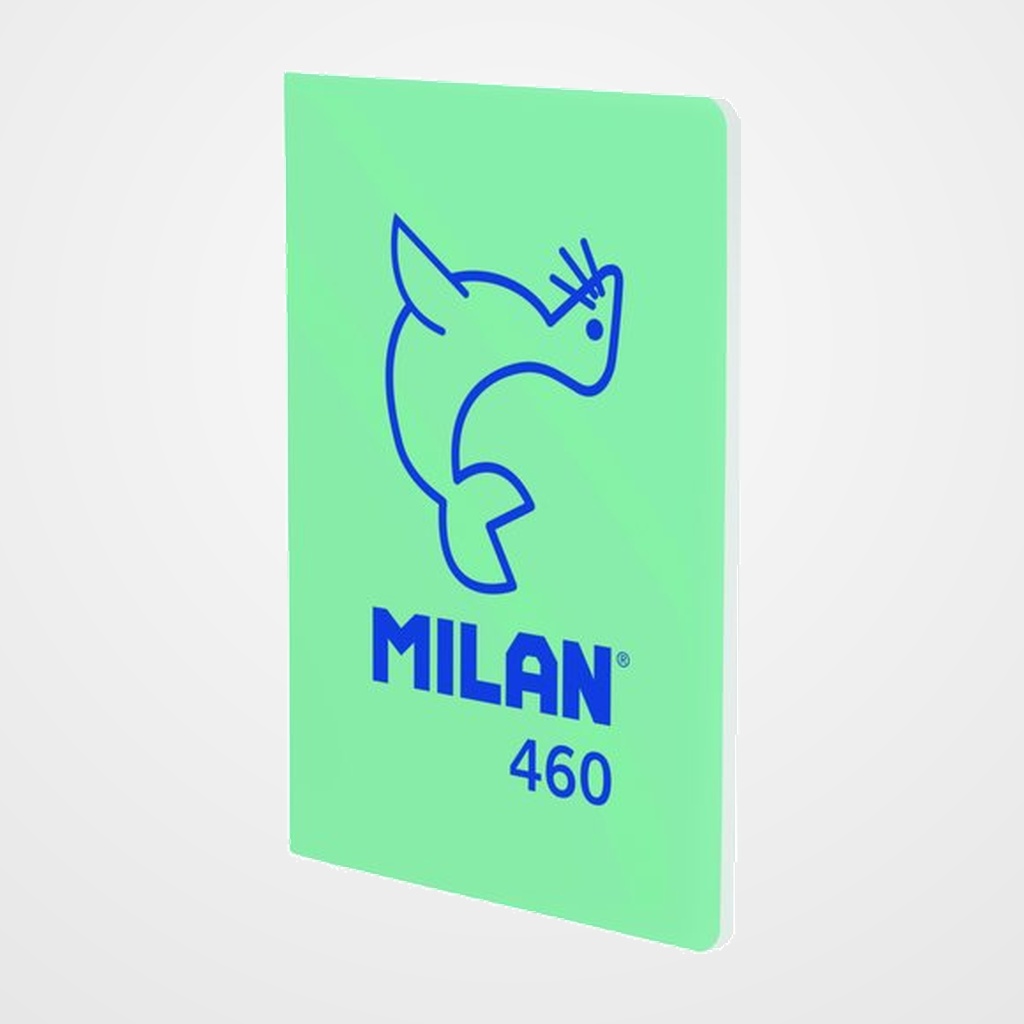 LIBRETA MILAN 460 serie 1918 A5 24h HORIZONTAL 95g VERDE