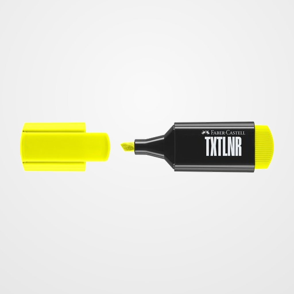 MARCADOR FLUOR FABER-CASTELL TEXTLINER 1542 AMARILLO
