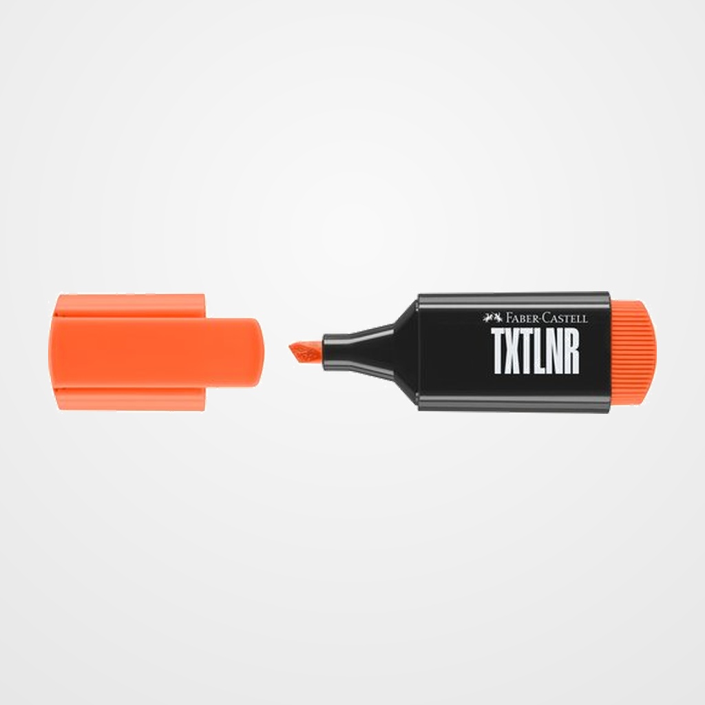 MARCADOR FLUOR FABER-CASTELL TEXTLINER 1542 NARANJA