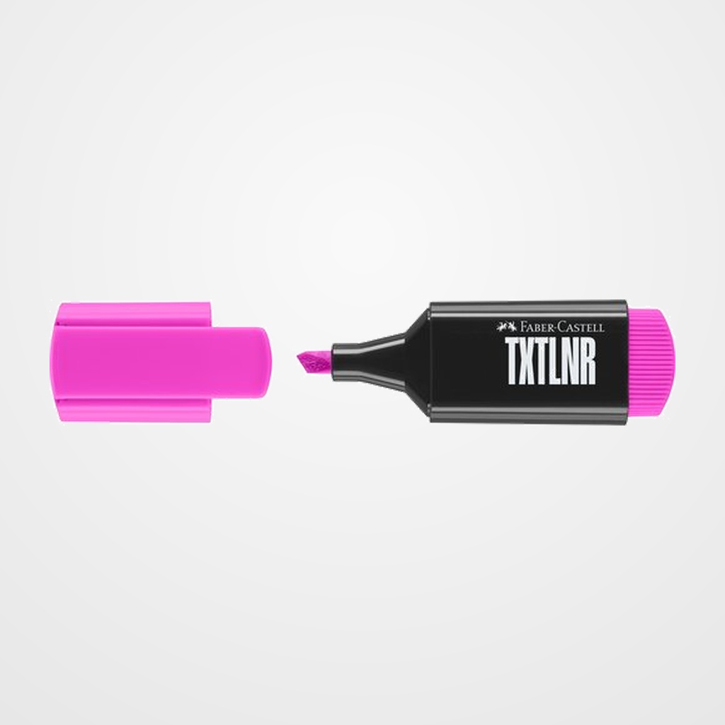 MARCADOR FLUOR FABER-CASTELL TEXTLINER 1542 ROSA