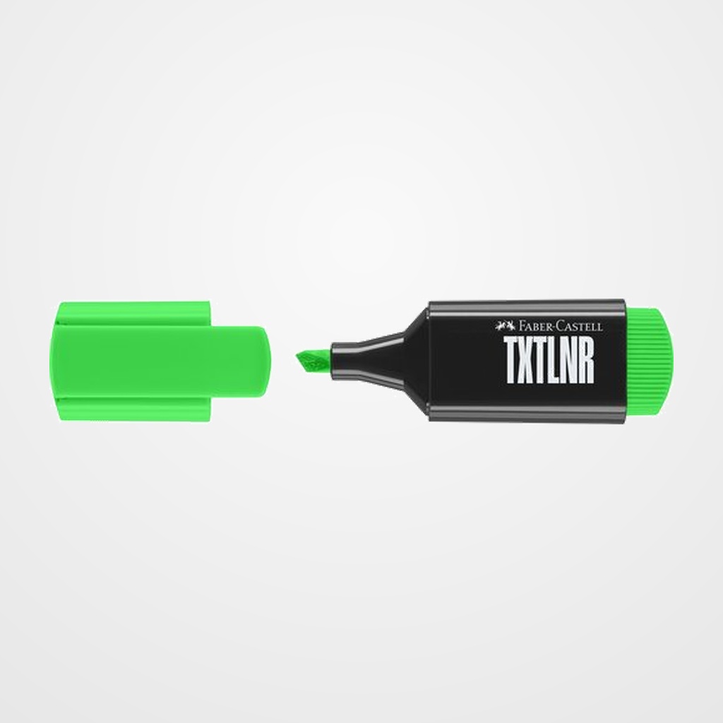 MARCADOR FLUOR FABER-CASTELL TEXTLINER 1542 VERDE