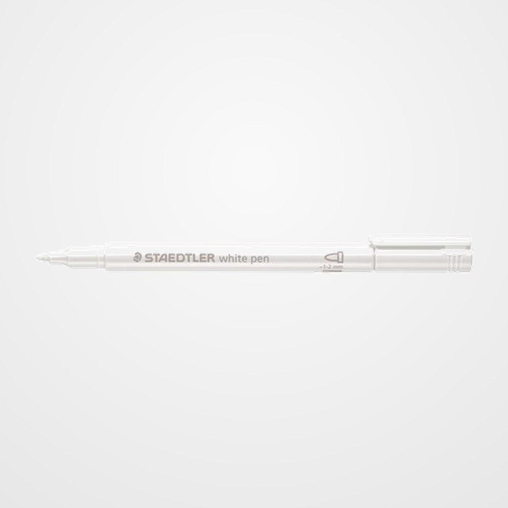 MARCADOR T.OPACA NO PERM. STAEDTLER 8323 METALICO BLANCO