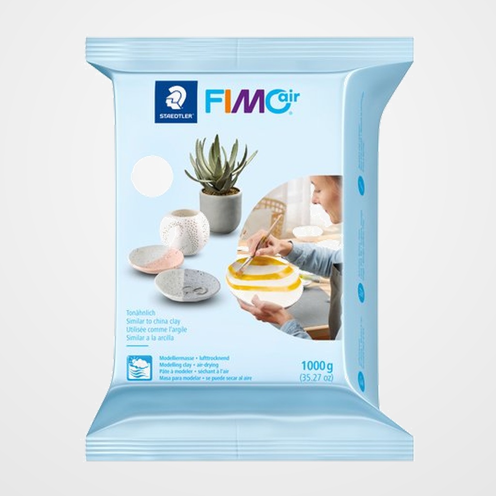 PASTA MODELAR FIMOAIR BASIC BLANCO 1000 GR.