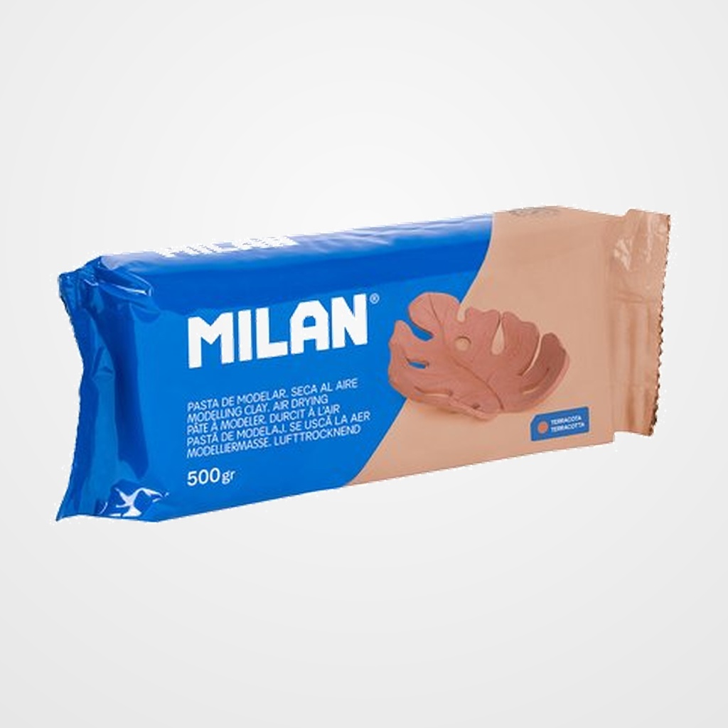 [24101619] PASTA MODELAR MILAN TERRACOTA 500g